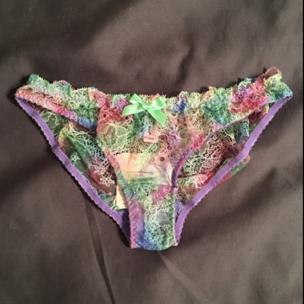 Agent Provocateur multi color briefs lace AP4 new